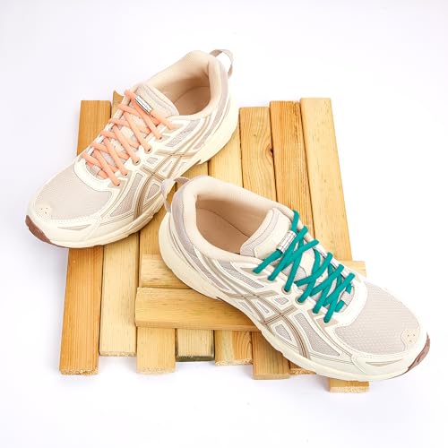 anan520 Tieless Elastic Shoe Laces, Elastic Shoelaces for Kids & Adults - color: Red