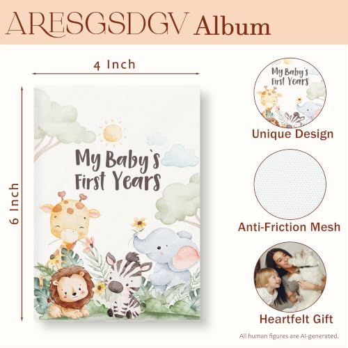 Baby's My First Photo Album 4x6 18 Pockets - color: kids 01