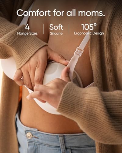 eufy Heated Wearable Breast Pump S1, HeatFlow, Hands-Free