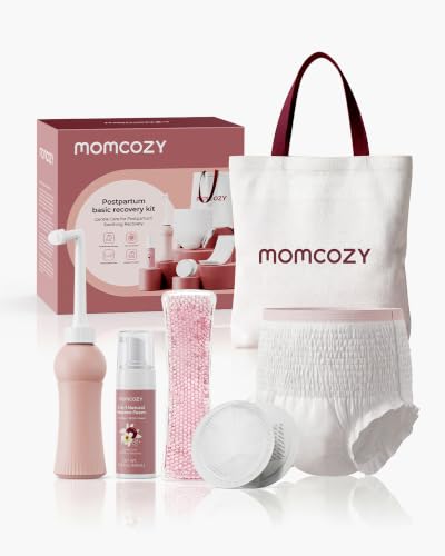 Momcozy 12pc Postpartum Recovery Kit + 2 Extra Disposable Underwear Packs