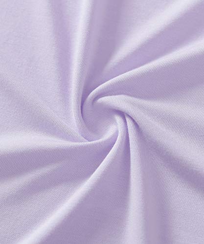 Latuza Women's Viscose Nursing Nightgown and Robe Set - color: Purple, size: Small