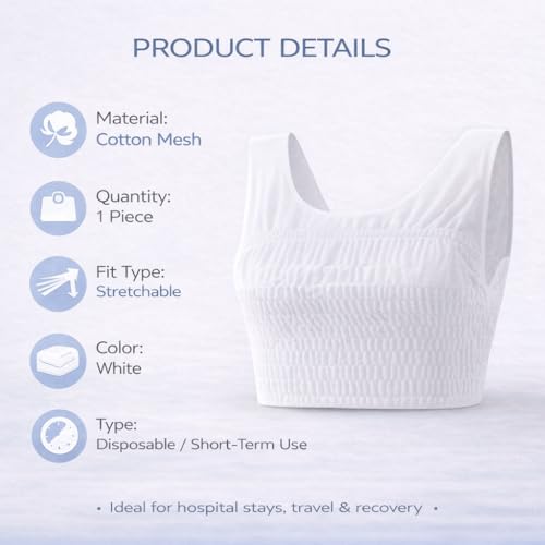 LITTLOO Maternity Disposable Cotton Mesh Bra - Parent