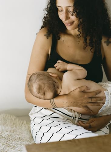 Kindred Bravely Sublime Longline Scoop Neck Nursing & Breastfeeding Bra - color: Oatmeal Heather, size: Small