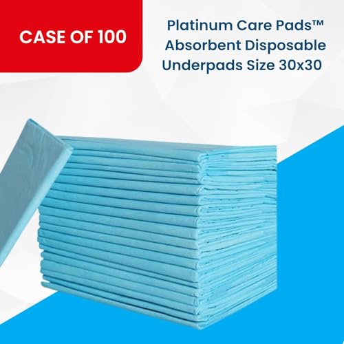 Disposable Underpad, Blue Chux (30 Inches x 30 Inches 100 Per Case) - size: 30 Inches x 30 Inches 100 Per Case