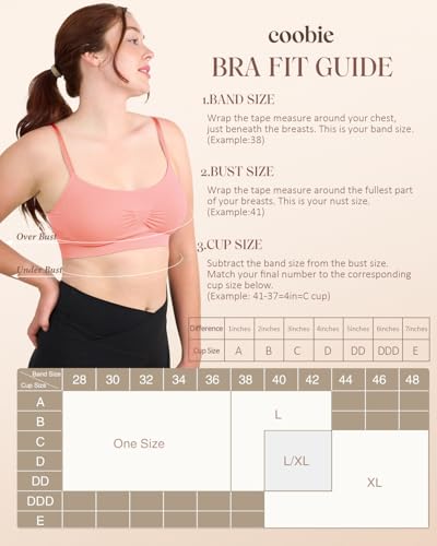 Coobie Seamless Scoopneck Bra - color: Pink, size: One Size