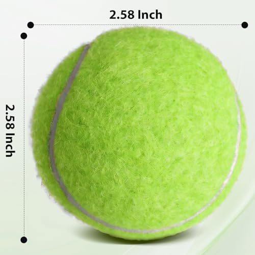 FURWEY Tennis Ball,6/12/24/36/40/80 Pack Training Balls,Dog Balls - size: 24P