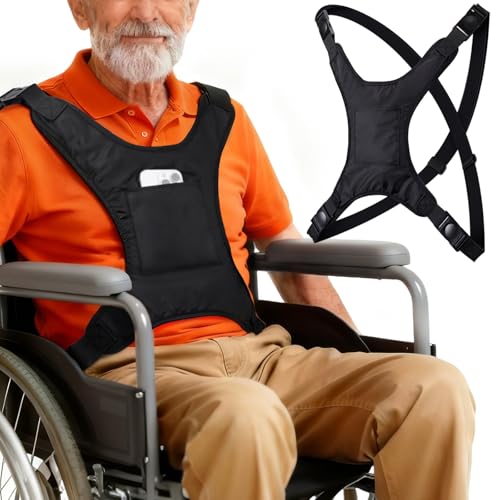 Universal Wheelchair Seatbelt, Wheelchair Harness for Adults