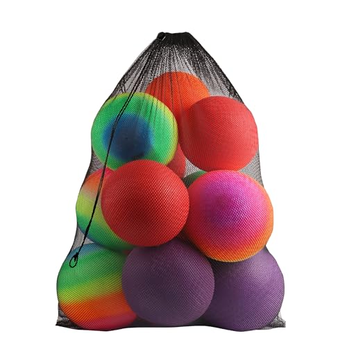 GSE Mesh Sports Drawstring Bag, Shoulder Strap, X-Large, 24"x36"/30"x40" - color: Black, style: 36"x24" - 1 Pack