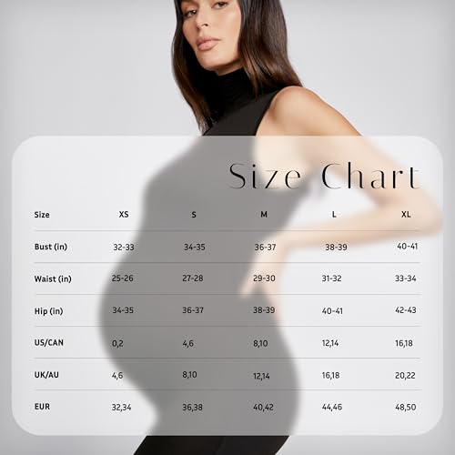 BUMPSUIT Maternity Bodysuit for Women Sleeveless Turtle Neck Pregnancy Jumpsuit Soft Stretchable Fabric Lightweight - size: Medium