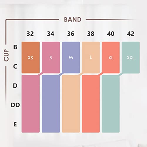 MOMANDA Seamless Nursing Bras for Breastfeeding - color: Beige, size: Medium