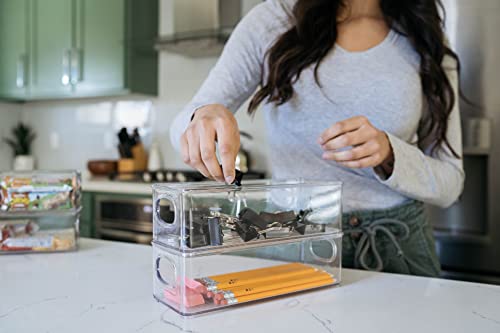 ClearSpace Plastic Pantry Organization and Food Storage Bin, 4 Pack - size: 4 Pack