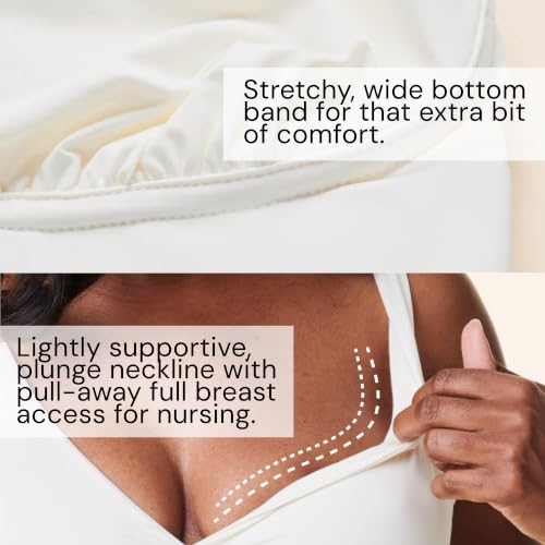 Bravado Designs Ballet Seamless Crossover Maternity Nursing Bra, Comfortable Breastfeeding Bra - color: Black - Sustainable Fabric, size: Small