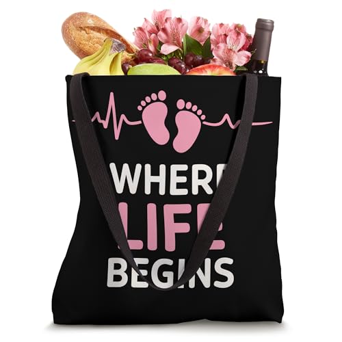 Labor And Delivery Nurse L&D OB Maternity Birth Team Tote Bag