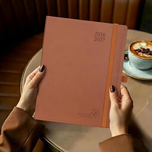 POPRUN Planner 2026-2027, Large-8.5" x 10.5", Academic Weekly Planner - color: Night Sky Blue, size: Large-8.5" x 10.5", style: Academic Year 2026-2027