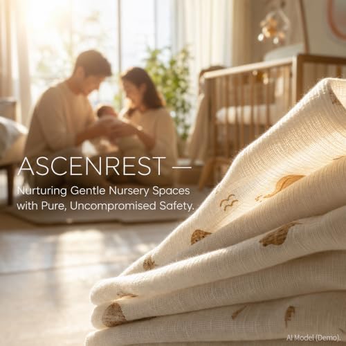 2 Pack Muslin Baby Lounger Covers, Covers Only, 35.5" x 20" - color: 2 Pack Bearbrown