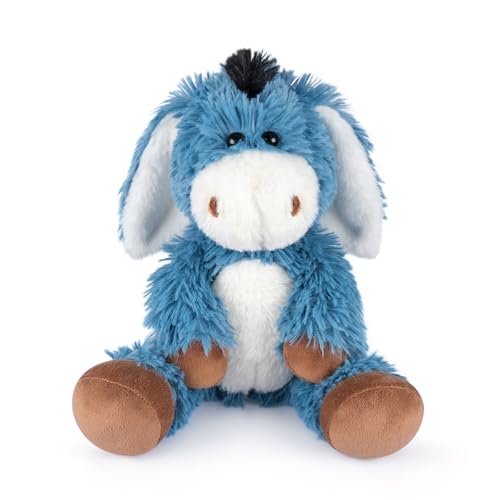 SuzziPals Donkey Stuffed Animal, Microwavable Heating Pad for Soothing - style: Donkey