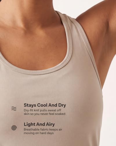 5 Pack Women's Dry Fit Racerback Tank Tops Sleeveless Athletic Workout Gym - color: Set 7, size: Small