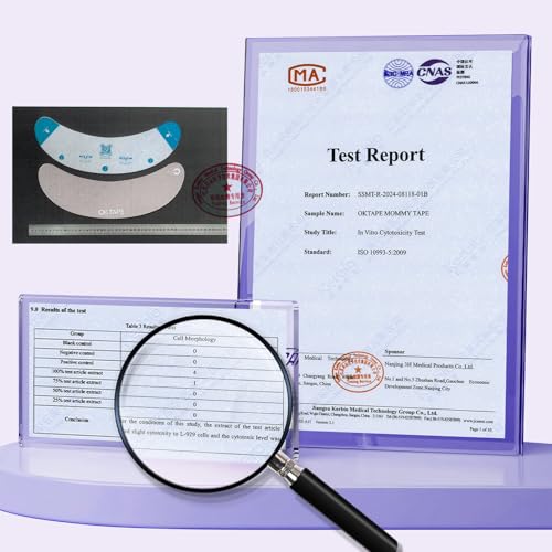 OK TAPE Pregnancy Belly Tape, Hypoallergenic Precut Belly Band Support - size: M