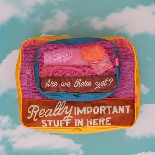 ban.do Packing Cube Set of 4, Really Important Stuff - color: Really Important Stuff