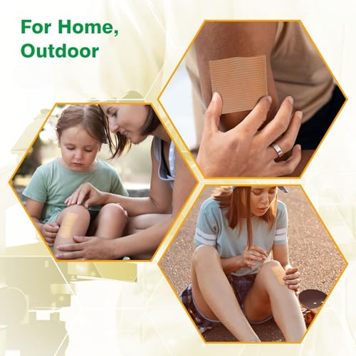 Manuka Honey Gauze Dressing, 4"×4", Non Stick Gauze, 12 Individual Pack - size: 4×4 Inch