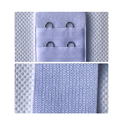 Bra Extenders 2 Hook / 3 Hook / 4 Hook / 5 Hook / 6 Hook, Soft & Stretchy for Back Bra Extension Strap B-E-B-E1 - color: 2 Hook - 5 Color