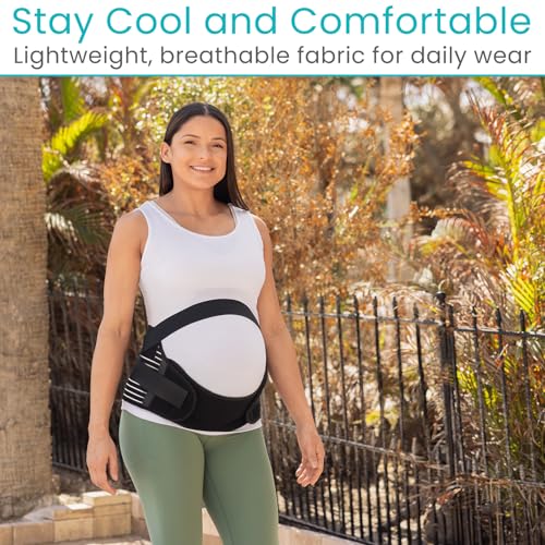Vive Pregnancy Belly Support Band for Women - Maternity Belt - Cozy Brace - size: Small