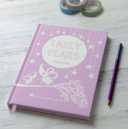 Early Years: A Guided Keepsake Journal | First Five Years Memory Book | Pink