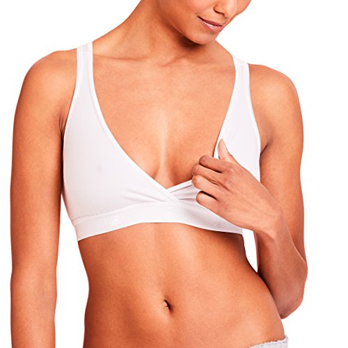 La Leche League International Womens Bralette - color: White, size: Small