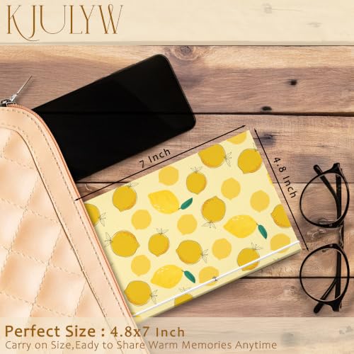 Lemon Gifts Small DIY Scrapbook Album 4x6in - color: Lemons