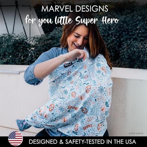 Milk Snob Original Marvel 5-in-1 Baby Cover (Spider-Man Sketch Book) - color: Spider-Man Sketch Book