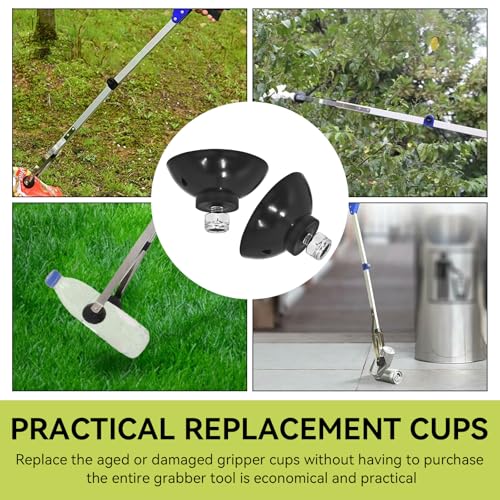 Reacher Grabber Tool Suction Cup Compatible with Arcmate EZ Grabber, 4 Pcs