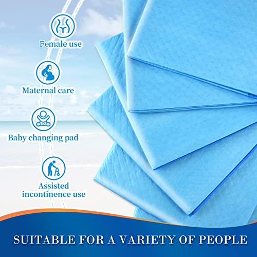 SOFYFINE 100 Count Disposable Bed Pads 23"x36",Waterproof Puppy Pee Pad - size: 23"x36"(100 Count)