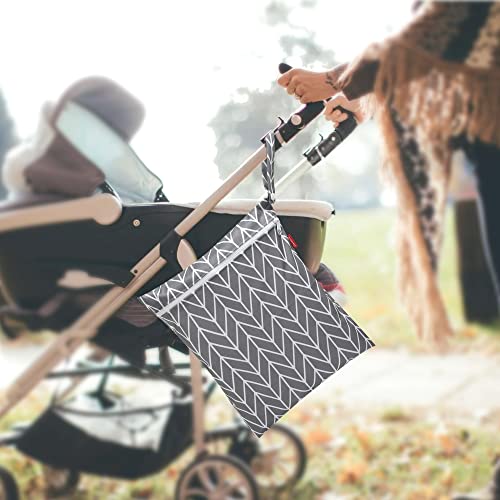 Damero Breast Pump Parts Bag, Pumping Bag with Waterproof Mat and Mesh Bag - color: Gray Arrow