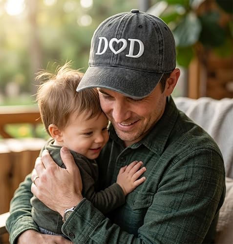 MOM DAD Embroidered Baseball hat for Men Women Gifts - color: Black 81