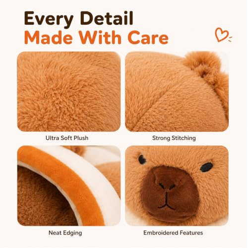 Weighted Capybara Squishy Gift 20" 5lbs, Heated & Coolable
