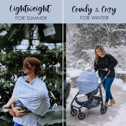 Milk Snob Original 5-in-1 Baby Nursing & Carseat Cover (Soho)