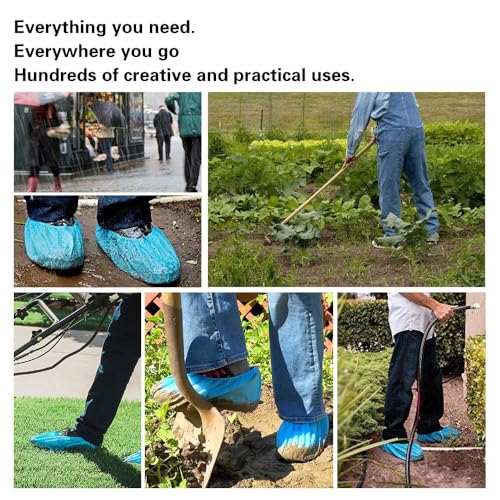 Shoe Covers Disposable 2800 Pack (100 Pairs) - size: (8-12.5 Women/8-12 Wide Men) (Pack of 14)