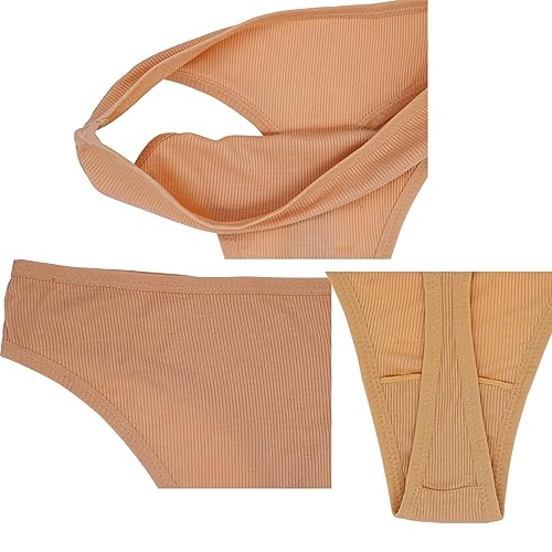 High Waist Postpartum Underwear & C-Section Recovery Maternity Panties Cotton Thongs For Women 6 Pack - color: Multicolored Dark2 6pcs, size: X-Large