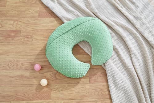Nursing Pillow and Positioner Breastfeeding and Bottle Feeding - color: Celadon