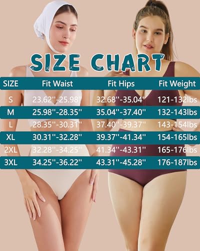 FINETOO Light Tummy Control Underwear Women High Waisted Briefs Plus Size Shapewear Under Dress Ladies Panties S-XXXL - color: Set1-4pack, size: Medium