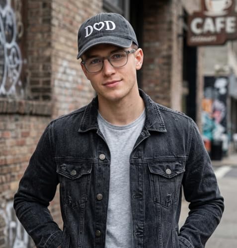 MOM DAD Embroidered Baseball hat for Men Women Gifts - color: Black 81