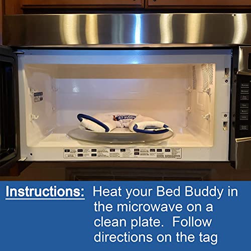 Carex Bed Buddy Heat Pad And Cooling Neck Wrap - Microwave Heating Pad For Sore Muscles - Cold Wrap Pack For Aches and Pain - size: Neck