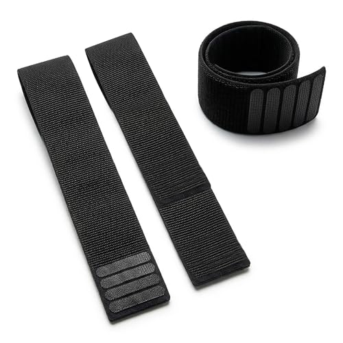 Women Adjustable Pregnancy Pants Maternity Belly Band for Pregnant - color: Black-2pc