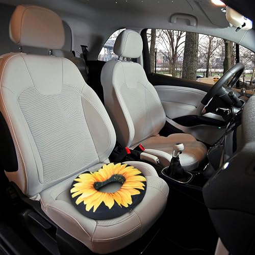 Donut Pillow Seat Cushion for Tailbone Pain Relief Hemorrhoids - color: Sunflower