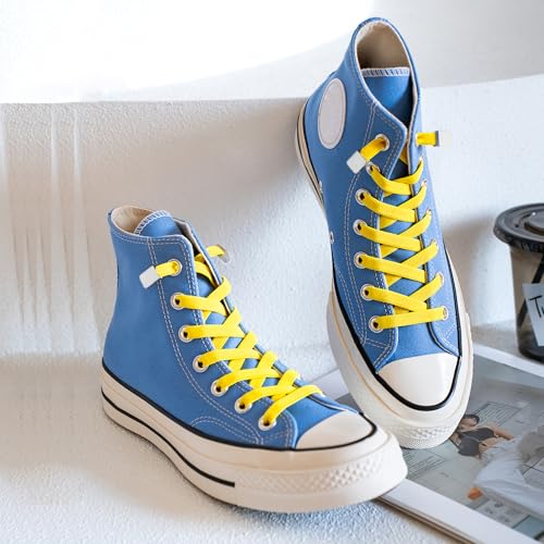 Elastic Shoe Laces,No Tie Shoelaces for Adults & Kids Shoes - color: 2 Black
