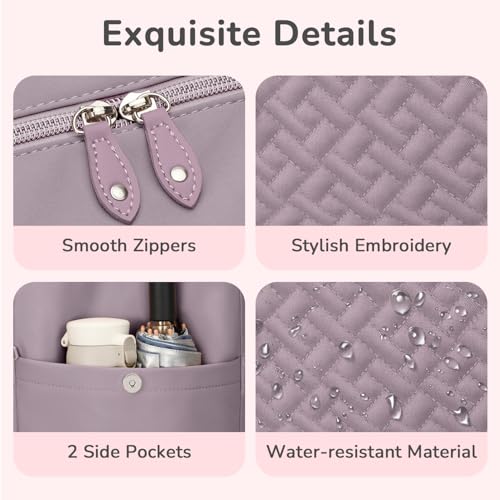 Tenot Diaper Bag Tote, Baby Bags with Pacifier Case Purper - color: Purper, size: Medium
