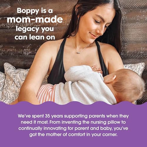 Boppy Side Sleeper Pregnancy Pillow, Maternity Support, Stay-Put Design