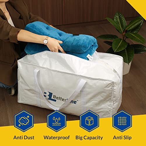 BETTERLINE Heavy Duty Moving Storage Bag 29"x13"x15" 29 Inches 65 lbs - color: Single | Large, size: Large | (29x15x13in)