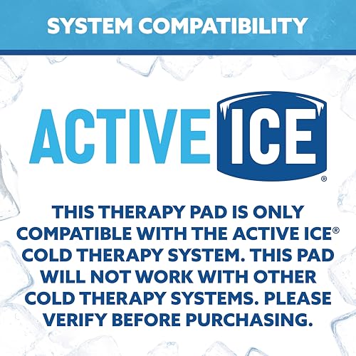 Polar Active Ice® 3 in 1 Knee, Ankle, & Elbow Therapy pad 12.5” x 10.5” with Attached Belts. Use only with The Polar Active Ice #AIS Therapy System. - style: Knee & Joint Pad