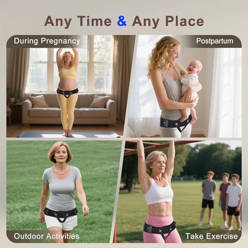 Pelvic Support Belt for Pregnancy and Postpartum, with two Groin Straps that Provide Vulvar Varicosities Support and Prolapse Support for Women - size: XX-Large